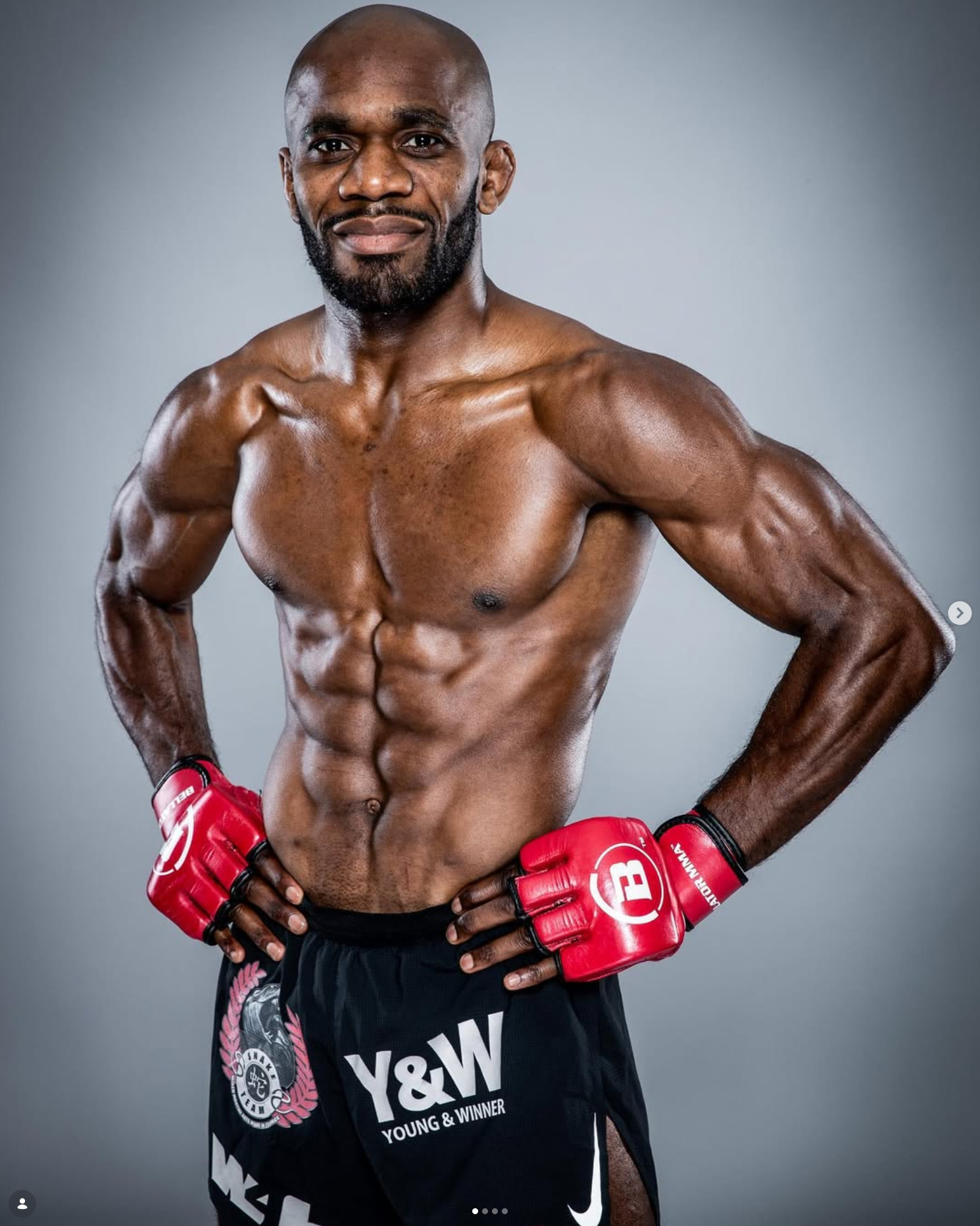 Yves « You Know » Landu, combattant professionnel de MMA